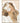 Poster in frame vrouw met bloem