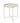 Boltze Home Dienbladtafel metaal beige